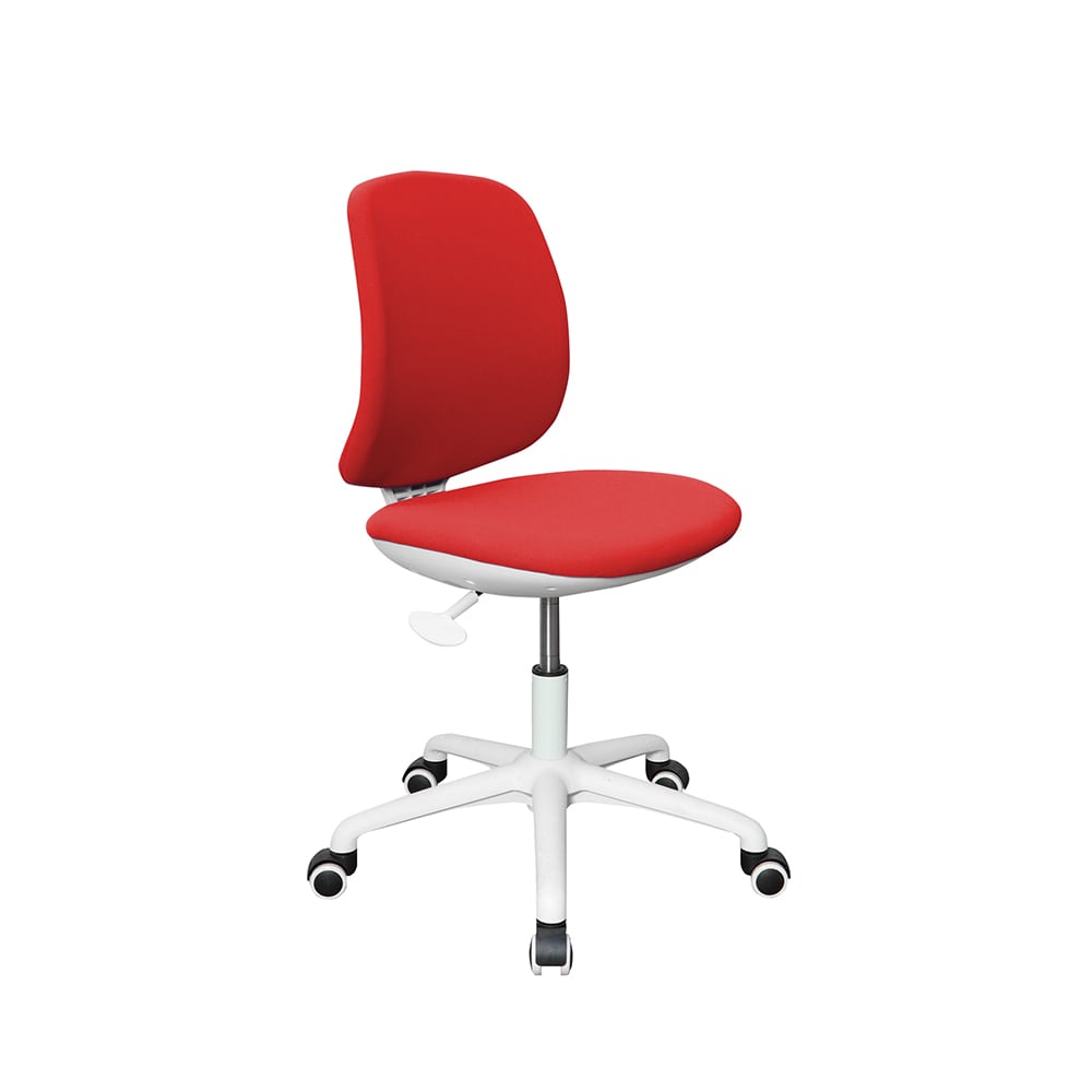 Ергономичен детски стол - RFG Lucky White червен